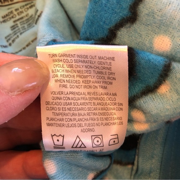 Cookie Monster Onesie Pajamas For Adult & Teens, Size XL - Picture 2 of 10